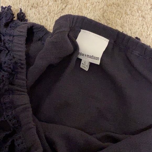 SKYLAR+MADISON Blue Resort Fringe Two Piece Set - Picture 7 of 7